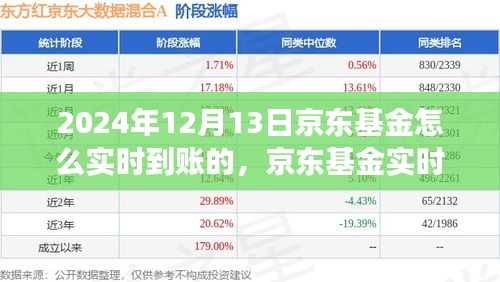 京東基金實時到賬功能深度評測，體驗與洞察，聚焦2024年12月13日體驗報告