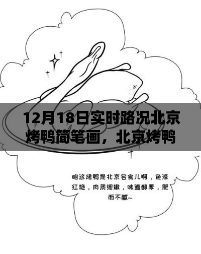 北京烤鴨簡筆畫與實時路況出行秘籍，輕松掌握出行信息