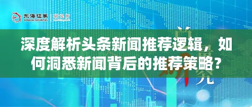 深度解析頭條新聞推薦邏輯，如何洞悉新聞背后的推薦策略？