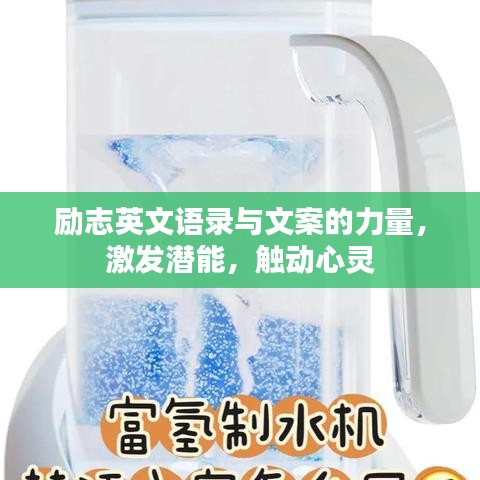 勵志英文語錄與文案的力量，激發(fā)潛能，觸動心靈
