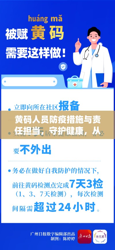 黃碼人員防疫措施與責(zé)任擔(dān)當(dāng)，守護(hù)健康，從我做起