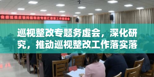 巡視整改專題務虛會，深化研究，推動巡視整改工作落實落地